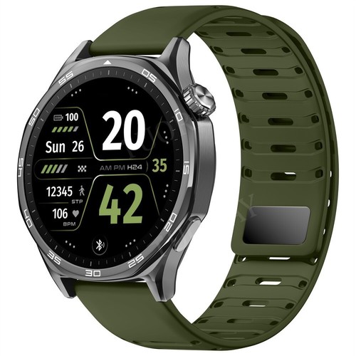 Silicone magnetic watch strap - silicone,