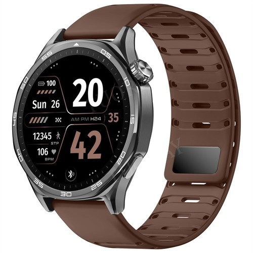 Silicone magnetic watch strap - silicone,