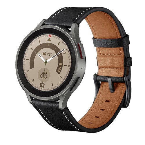 Leather watch band - watch,