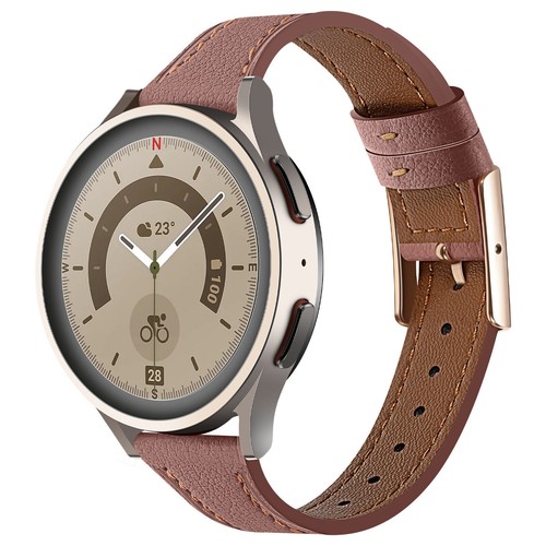 Leather watch band strap - leather, for