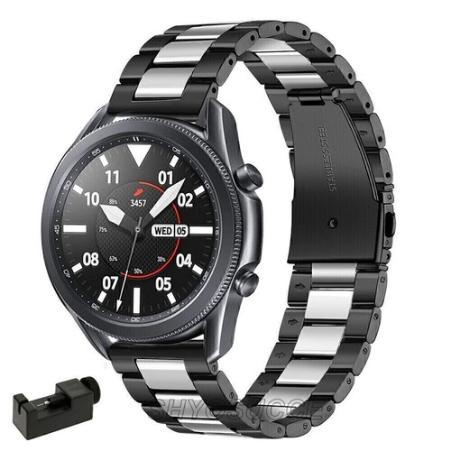Leather metal band - strap, for
